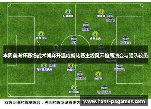 本周美洲杯赛场战术博弈升温成就比赛主线风云格局演变与强队较量
